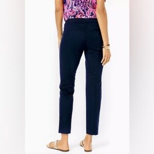 Lilly Pulitzer navy 29” Kelly Skinny Ankle Pants